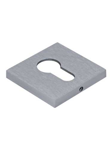 Накладка Morelli MH-KH-S6 SSC на квадратной розетке 6 мм евроцилиндр, цвет супер матовый хром