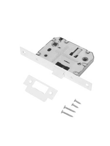 Защелка Ajax (Аякс) врезная PLASTLP72-50 (LP72-50) WH белый