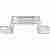 Крепеж на стену Feron 3W для дюралайта LEDF3W LD127 26097