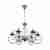 Подвесная люстра Toplight Dalila TL6010D-06
