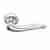 Ручка дверная межкомнатная Morelli MH-26 SC/CP матовый хром/полированный хром