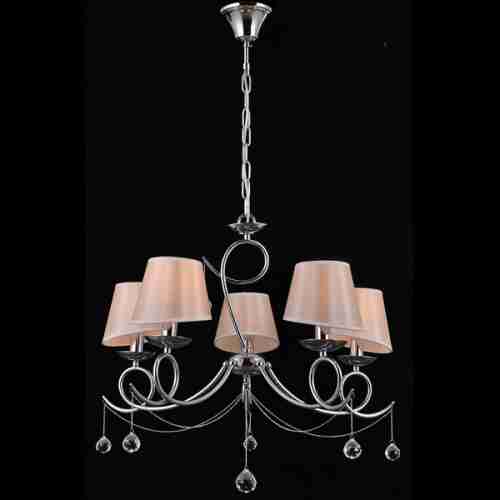 Люстра подвесная Natali Kovaltseva NOVELLA 75051/5C CHROME