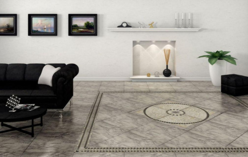 Керамогранит Infinity Ceramic Tiles Rimini Gris напольная 60х60