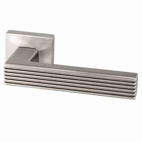 Комплект на 3 двери - Ручка дверная межкомнатная Armadillo Urban Line USQ6 SN-3 матовый никель