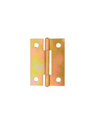 Петля Ajax (Аякс) карточная универсальная LM/IN33x48x1U YZN желтый цинк (2 шт)