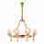 Подвесная люстра Lumina Deco Montego LDP 8010-8 F.GD Подвесная люстра Lumina Deco Montego LDP 8010-8 F.GD