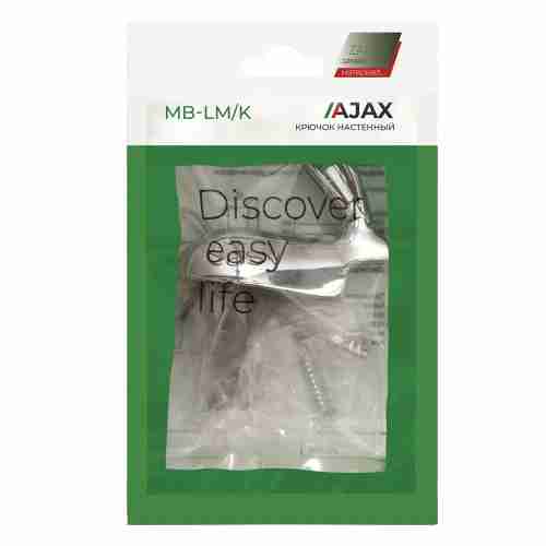 Крючок Ajax (Аякс) настенный MB-LM/K-001 CP хром