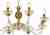 Подвесная люстра iLamp Flo YT2049-8 GD+Cear