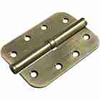 Петля разъёмная стальная скругленная правая Morelli MSD-C 100X70X2.5 AB R бронза