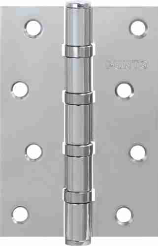 Комплект 10 шт. - Петля дверная стальная универсальная Punto 4B/HD 100 CP (хром)