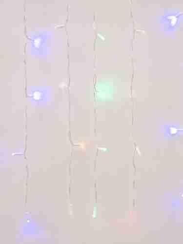 Уличная светодиодная гирлянда Uniel занавес 220V разноцветный ULD-C2030-240/TWK MULTI IP67 UL-00001359