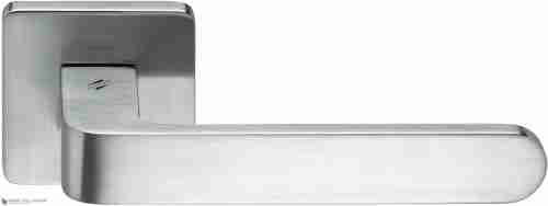 Дверная ручка на квадратном основании COLOMBO Fedra AC11RSB-CM матовый хром