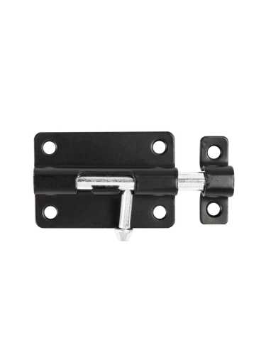 Шпингалет Ajax (Аякс) мебельный металлический SPD60х30 BL черный