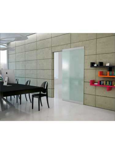 Система для раздвижных дверей Morelli INVISIBLE-2 GLASS 1800/12, для стеклянного полотна, ширина 180 см, толщина 12мм, до 50 кг