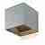 Настенный светодиодный светильник iLedex Dice ZD8086L-6W GY