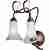 Бра N-Light BX-0293/2 shining coffee
