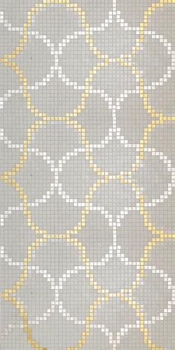 Мозаика Alma Панно 20 D-06 GM&White B чип 20х20 65,4х65,4