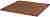 Клинкерная ступень структурная Paradyz Taurus Brown  30х30
