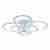 Потолочная светодиодная люстра iLedex Ring A001/8 WH