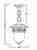 Уличный подвесной светильник Oasis Light 87205S 87205S Gb Уличный подвесной светильник Oasis Light 87205S 87205S Gb