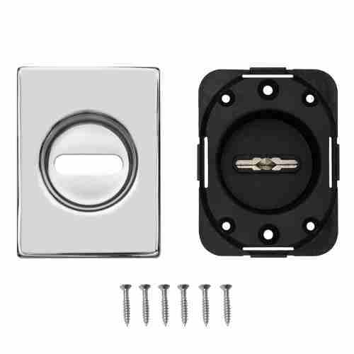 Накладка на сувальдный замок ESC.S-auto.RL/U/K.477 СР-8 хром