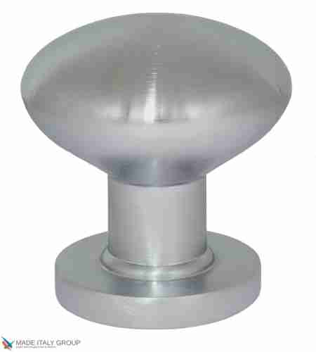 Ручка дверная кноб Venezia P20 Ø65 матовый хром