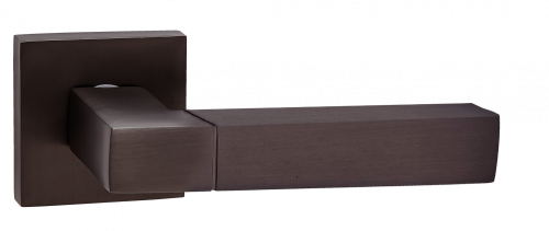 Ручки дверные RENZ INDH 51-03 MBN Милан матовый черный никель