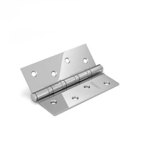 Комплект 10 шт. - Петля дверная универсальная стальная Fuaro 4BB 100x75x2,5 CP