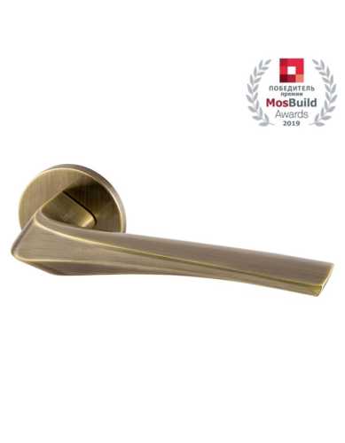 Комплект: Ручки Armadillo FLAME URS AB-7 + Завертка BK6.R.URS52 AB-7 бронза