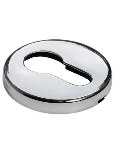 Накладка на замок Morelli Luxury LUX-KH-R5 CRO круглая под евроцилиндр, цвет хром