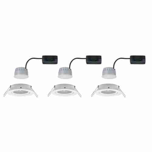 Встраиваемый светодиодный светильник Paulmann Nova (3 шт.) 93485