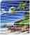 Плитка керамическая Cerrol Durango Playa-3 B Wave панно 50х60