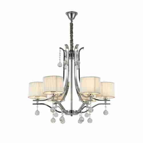 Подвесная люстра Lumina Deco Fontenea LDP 8443-6 CHR