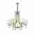 Подвесная люстра Lumina Deco Fontenea LDP 8443-6 CHR Подвесная люстра Lumina Deco Fontenea LDP 8443-6 CHR