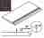 Ступень закруглённая левая Italon Contempora Carbon Gradino Round Grip Sx 620040000030 60х30