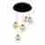 Подвесная светодиодная люстра iLedex Oblivion C4457-5R CR Подвесная светодиодная люстра iLedex Oblivion C4457-5R CR