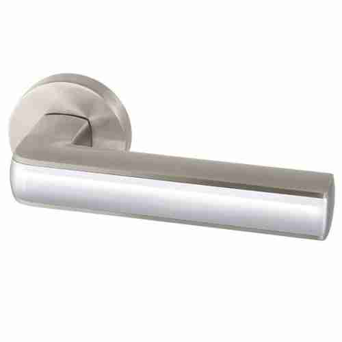 Комплект на 3 двери - Ручка Armadillo (Армадилло) раздельная R.URB52.CUBE (CUBE URB3) SN/CP-3 матовый никель/хром