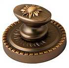 Завертка дверная сантехническая Armadillo WC-BOLT BK6/CL-BB-17 Коричневая бронза