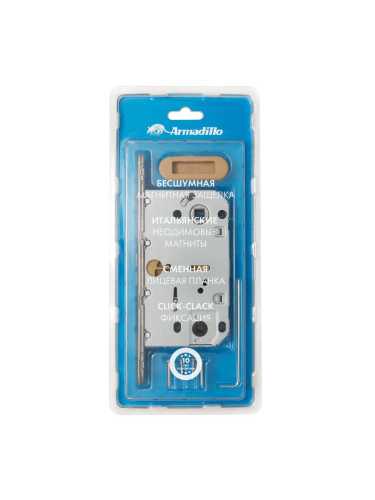 Замок дверной магнитный Armadillo (Армадилло) WC с ответной планкой GRAVITY.PRO G01.196.50.96 FSG флорентийское золото