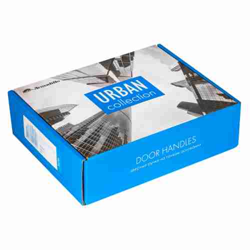 Комплект на 3 двери - Ручки дверные межкомнатные Armadillo AQUA URS BL-26 Черный