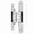 Петля скрытая Simonswerk TECTUS TE 380 3D до 60 кг (F1/окраш.SW124) хром матовый