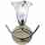 Бра N-Light 472-01-11 chrome + antique brass