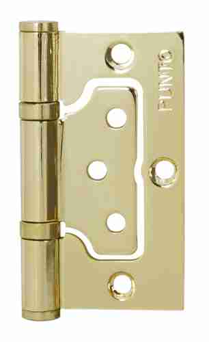 Комплект 10 шт. - Петля универсальная без врезки Punto 200-2B 75x2,5 PB латунь