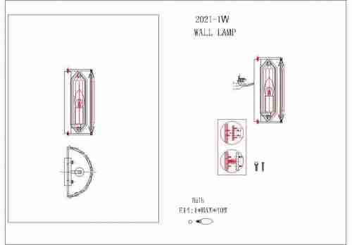 Настенный светильник Favourite Royalty 2021-1W