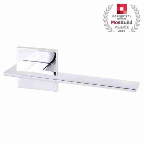 Комплект на 2 двери - Ручка дверная межкомнатная Armadillo MIRAGE USS CP-8 хром