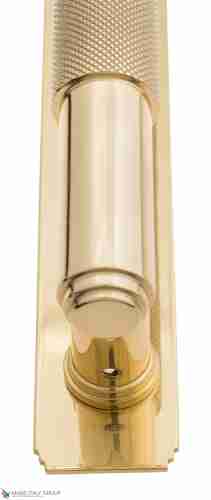 Ручка скоба Venezia "EXA ZIG PL-X" 340мм (290мм) полированная латунь