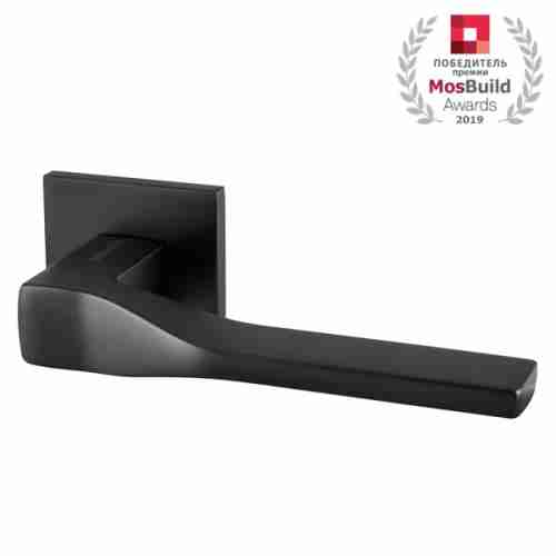 Комплект на 3 двери - Ручка дверная межкомнатная Armadillo GRAND USS BL-26 черный