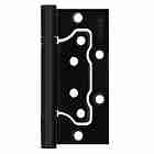 Петля универсальная без врезки Punto 200-2B 100x2,5 BL (черный)