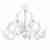 Потолочная люстра Lightstar Cigno Collo Wt 751186 Потолочная люстра Lightstar Cigno Collo Wt 751186
