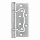 Петля универсальная без врезки Fuaro 500-2BB/BL 100x2,5 PC (перламутровый хром) БЛИСТЕР